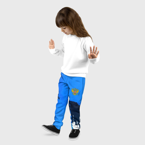 Детские брюки 3D Russia Sport , цвет 3D печать - фото 3