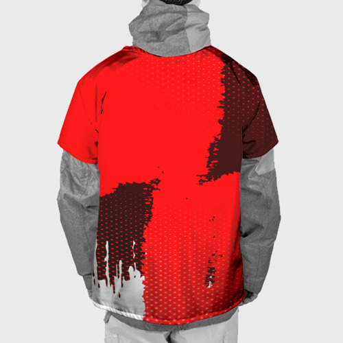 Накидка на куртку 3D RUSSIA SPORT RED, цвет 3D печать - фото 2