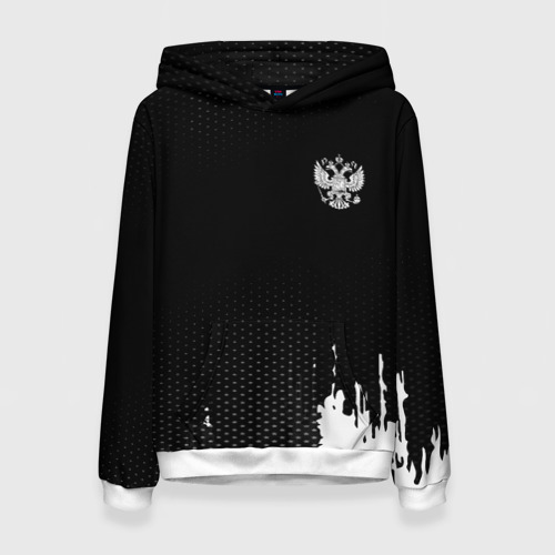 Женская толстовка 3D Russia black collection Фото 01 Женская толстовка 3D Russia black collection Фото 01