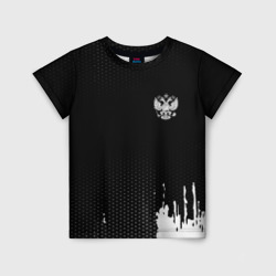 Детская футболка 3D Russia black collection