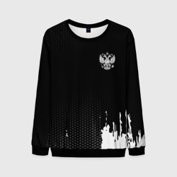 Мужской свитшот 3D Russia black collection