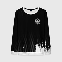 Мужской свитшот 3D Russia black collection