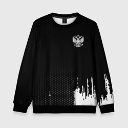 Детский свитшот 3D Russia black collection