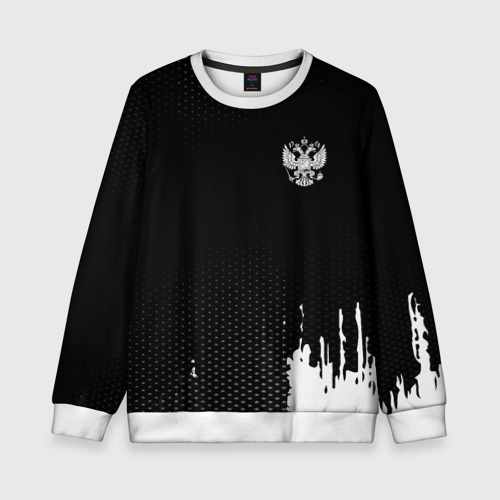 Детский свитшот 3D Russia black collection