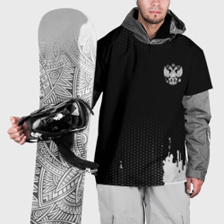 Накидка на куртку 3D Russia black collection