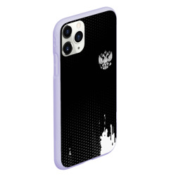 Чехол для iPhone 11 Pro матовый Russia black collection - фото 2