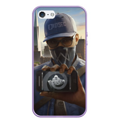 Чехол для iPhone 5/5S матовый Watch Dogs