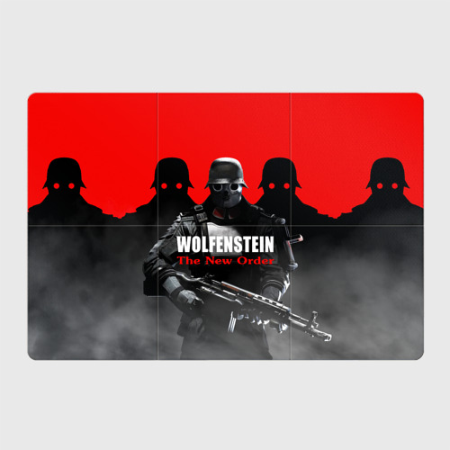 Магнитный плакат 3Х2 Wolfenstein: The New Order