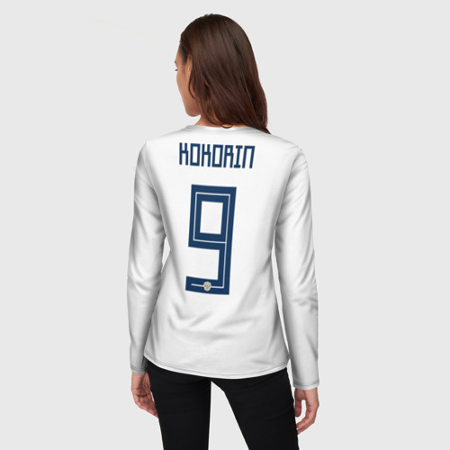 Женский лонгслив 3D Kokorin away WC 2018, цвет 3D печать - фото 4