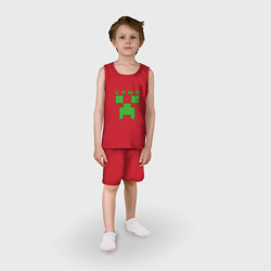 Детская пижама с шортами хлопок Саша - Minecraft - фото 2