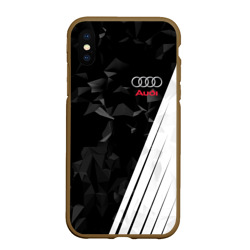 Чехол для iPhone XS Max матовый Audi sport