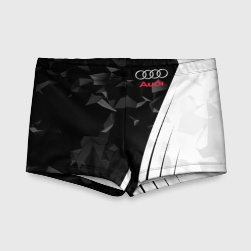 Детские купальные плавки 3D Audi sport