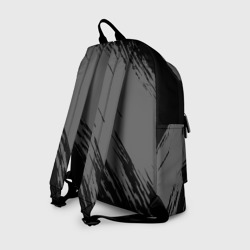 Рюкзак с принтом F.C.M.U 2018 Original для любого человека, вид сзади №1. Цвет основы: белый