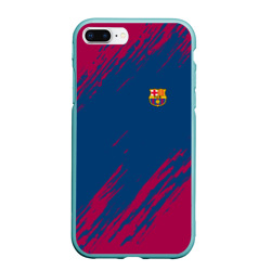 Чехол для iPhone 7Plus/8 Plus матовый FC Barcelona Barca ФК Барселона