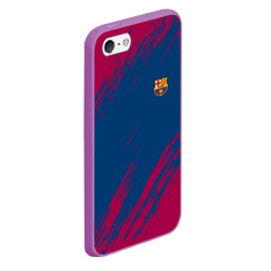 Чехол для iPhone 5/5S матовый FC Barcelona Barca ФК Барселона - фото 2