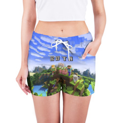 Женские шорты 3D Катя - Minecraft - фото 2