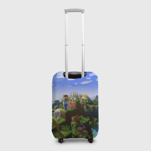 Чехол для чемодана 3D Катя - Minecraft, цвет 3D печать - фото 2