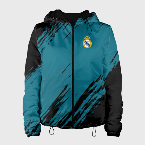 Женская куртка 3D Real Madrid 2018 Original, цвет черный