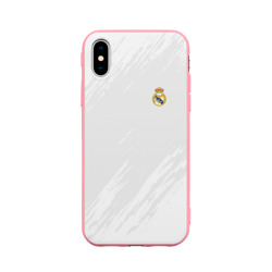 Чехол для iPhone X матовый Real Madrid 2018 Original