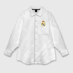 Женская рубашка oversize 3D Real Madrid 2018 Original