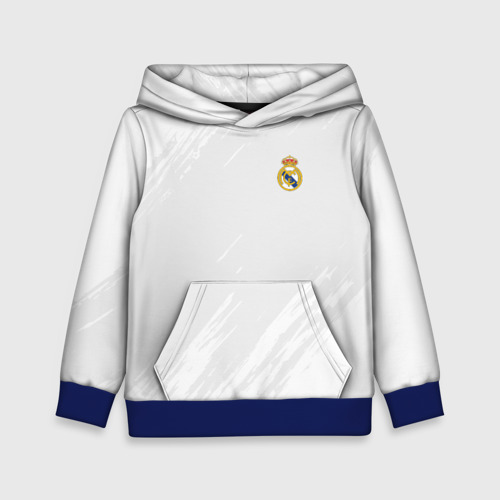 Детская толстовка 3D Real Madrid 2018 Original, цвет синий