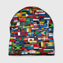 Шапка 3D Флаги всех стран