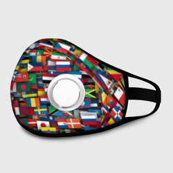 Маска из неопрена Флаги всех стран