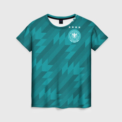 Женская футболка 3D Germany away WC 2018