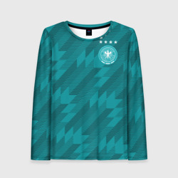 Женский лонгслив 3D Germany away WC 2018