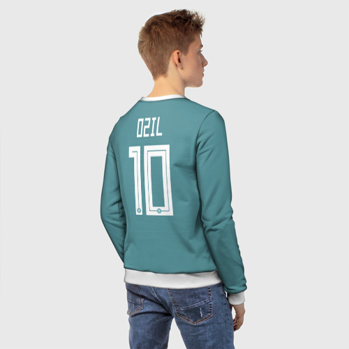 Детский свитшот 3D Ozil away WC 2018, цвет 3D печать - фото 4