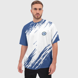 Мужская футболка oversize 3D Chelsea uniform форма Челси - фото 2