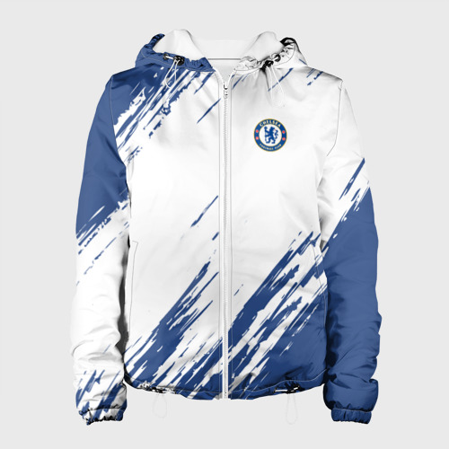 Женская куртка 3D Chelsea uniform форма Челси, цвет белый