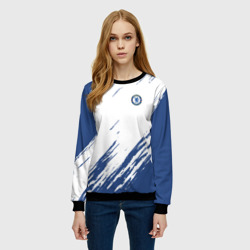 Женский свитшот 3D Chelsea uniform форма Челси - фото 2