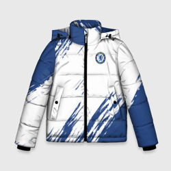 Зимняя куртка для мальчиков 3D Chelsea uniform форма Челси