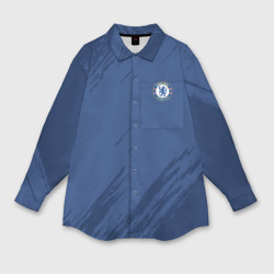 Женская рубашка oversize 3D Chelsea Uniform