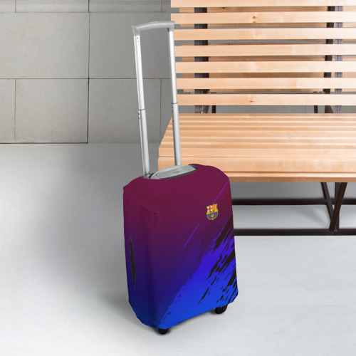 Чехол для чемодана 3D FC Barcelona sport, цвет 3D печать - фото 3
