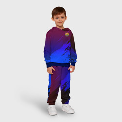 Детский костюм с толстовкой 3D FC Barcelona sport - фото 2