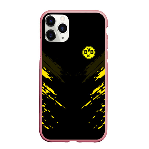 Чехол для iPhone 11 Pro Max матовый Borussia 2018 sport, цвет баблгам