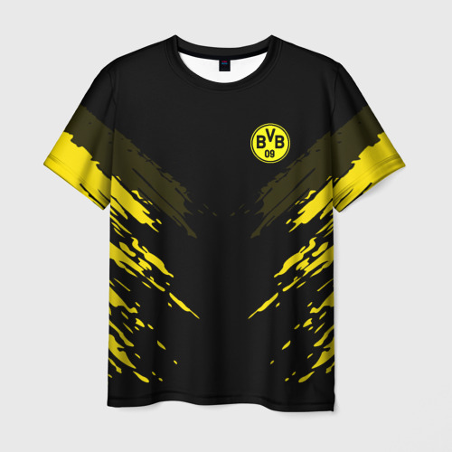 Мужская футболка с принтом Borussia 2018 sport, вид спереди №1
