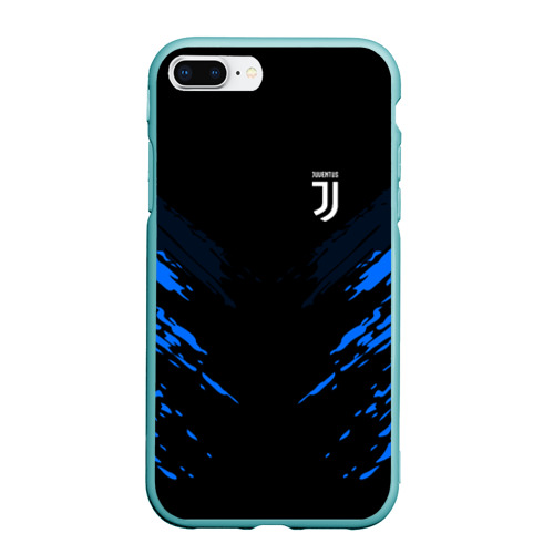 Чехол для iPhone 7Plus/8 Plus матовый Juventus 2018 sport, цвет мятный