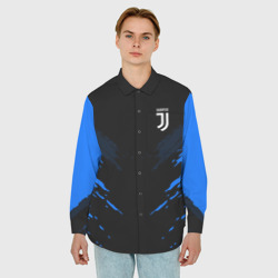 Мужская рубашка oversize 3D Juventus 2018 sport - фото 2