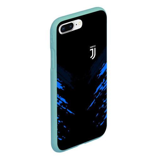 Чехол для iPhone 7Plus/8 Plus матовый Juventus 2018 sport, цвет мятный - фото 3