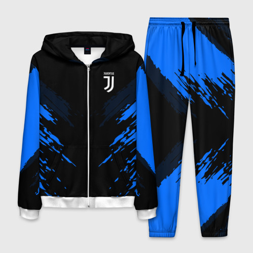 Мужской 3D костюм с принтом Juventus 2018 sport, вид спереди #2
