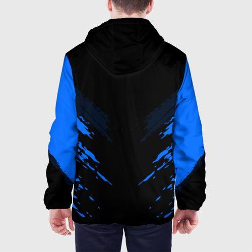 Мужская куртка 3D с принтом JUVENTUS 2018 SPORT, вид сзади #2