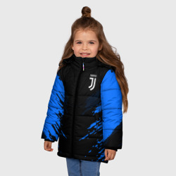 Зимняя куртка для девочек 3D Juventus 2018 sport - фото 2
