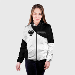 Женская куртка 3D Россия Black&White - фото 2