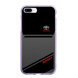 Чехол для iPhone 7Plus/8 Plus матовый Toyota Тойота