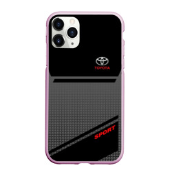 Чехол для iPhone 11 Pro Max матовый Toyota Тойота