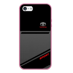 Чехол для iPhone 5/5S матовый Toyota Тойота