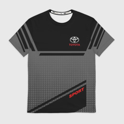 Мужская футболка 3D Toyota Тойота